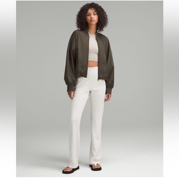 Lululemon Ribbed Softstreme Flared Pant - Black - Picture 7 of 16